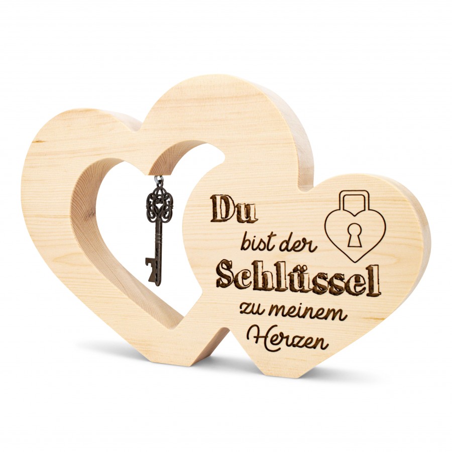  Online Shop Geschenkideen für Verliebte Zirbenherz mit
