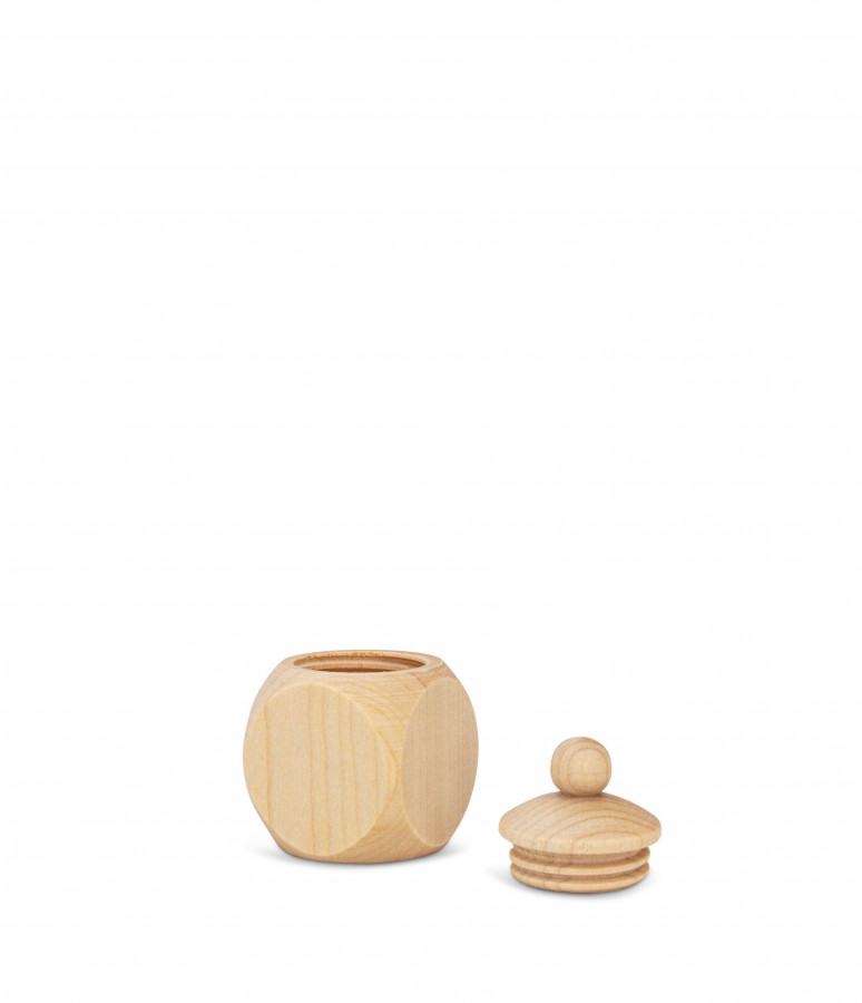 Ahornholz Dose ohne Gravur Geschenkideen Holzdeko - Lasergravur - Holzgravur - Geschenk