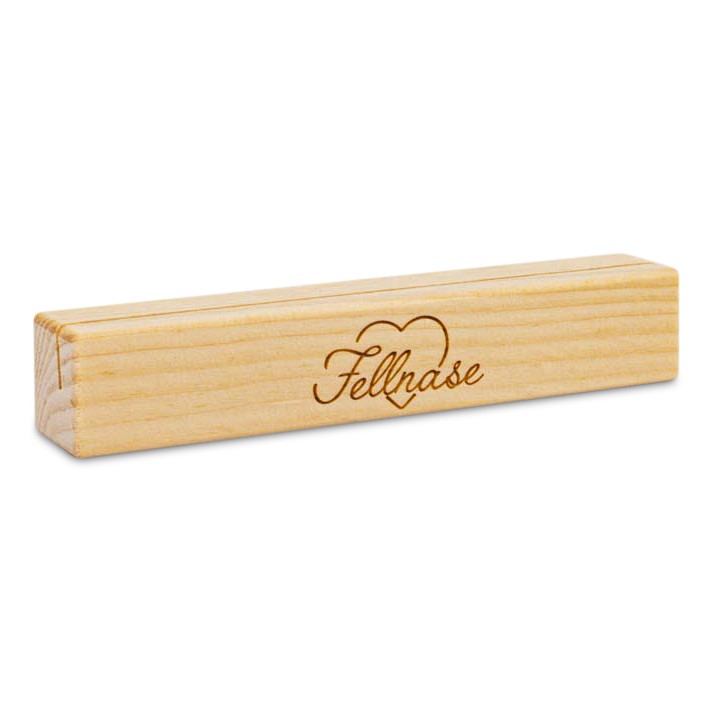 Fotoaufsteller Fellnase Wohnen Holzdeko - Lasergravur - Holzgravur - Geschenk