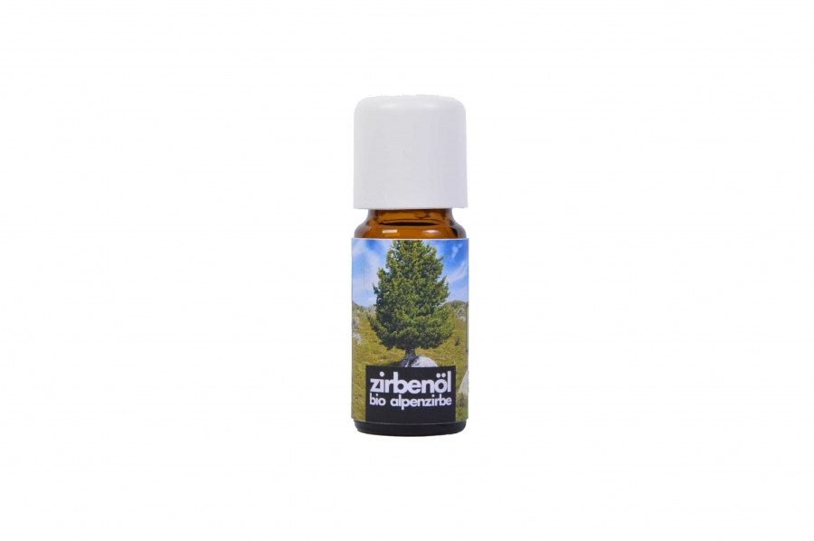 Bio Zirben Öl 10ml Zirbendüfte Holzdeko - Lasergravur - Holzgravur - Geschenk