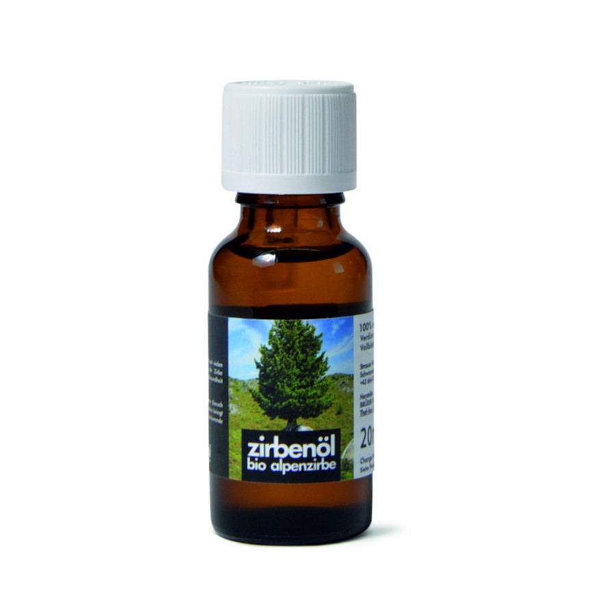 Bio Zirben Öl 20ml Zirbendüfte Holzdeko - Lasergravur - Holzgravur - Geschenk