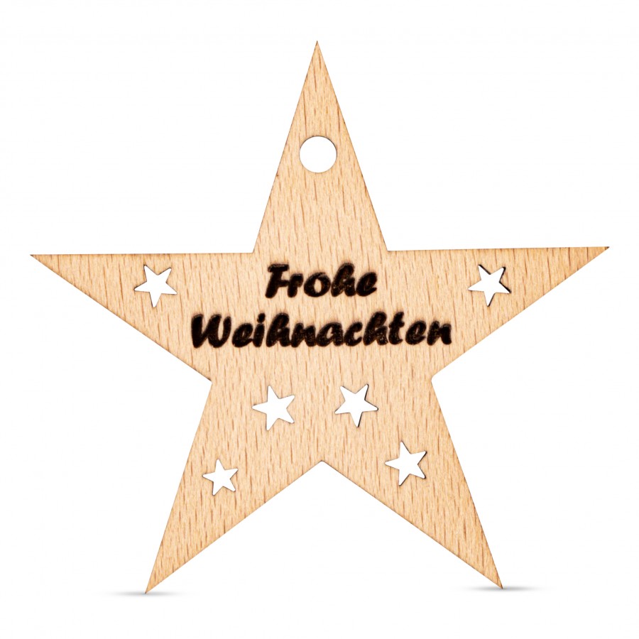 Anhänger Weihnachten Geschenkideen Holzdeko - Lasergravur - Holzgravur - Geschenk