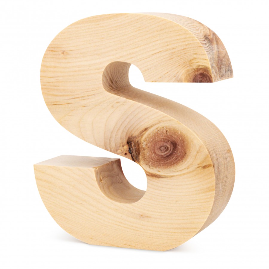 Zirbenholz S Zirbendeko Holzdeko - Lasergravur - Holzgravur - Geschenk