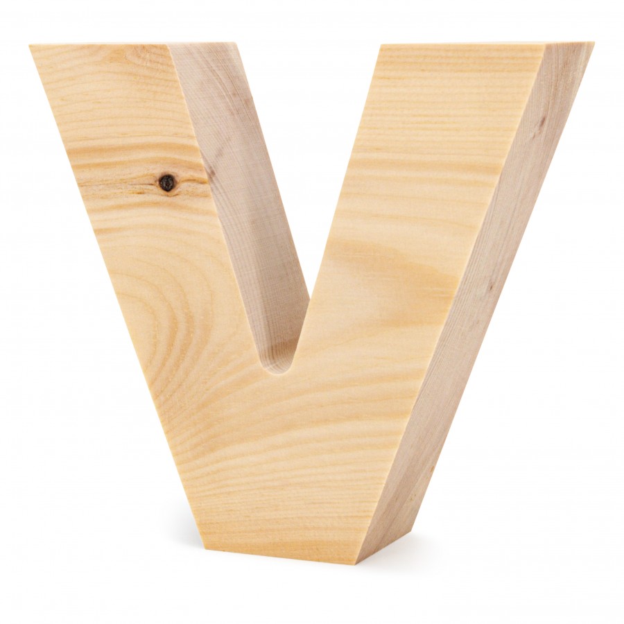 Zirbenholz V Zirbendeko Holzdeko - Lasergravur - Holzgravur - Geschenk