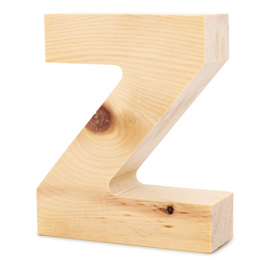 Zirbenholz Z Zirbendeko Holzdeko - Lasergravur - Holzgravur - Geschenk