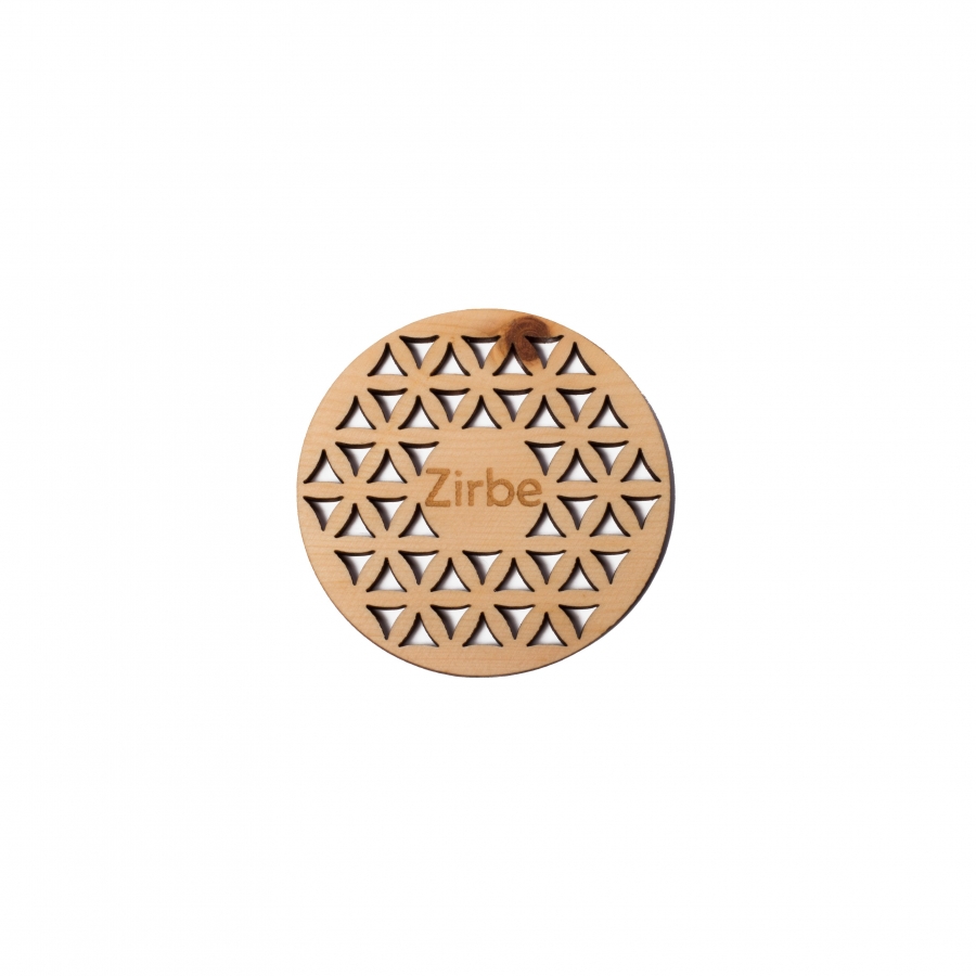 Blume des Lebens Zirbe 7cm Durchmesser Wohnen Holzdeko - Lasergravur - Holzgravur - Geschenk